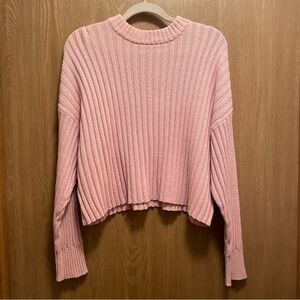 American Eagle Cropped Sweater, L